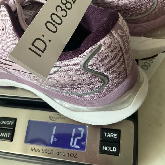 Asics Womens 8 Gel-Cumulus 24 Running Shoes Sneakers Light Purple FF Blast - Picture 14 of 14
